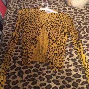 Cheetah sweater