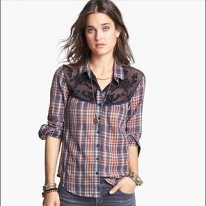 🚫SOLD Free People Flannel