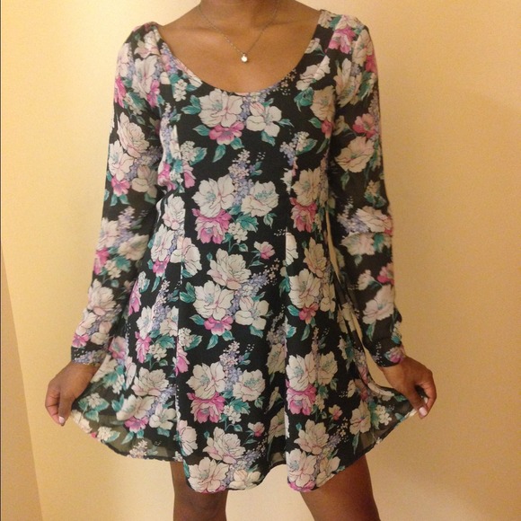 Nasty gal floral dress