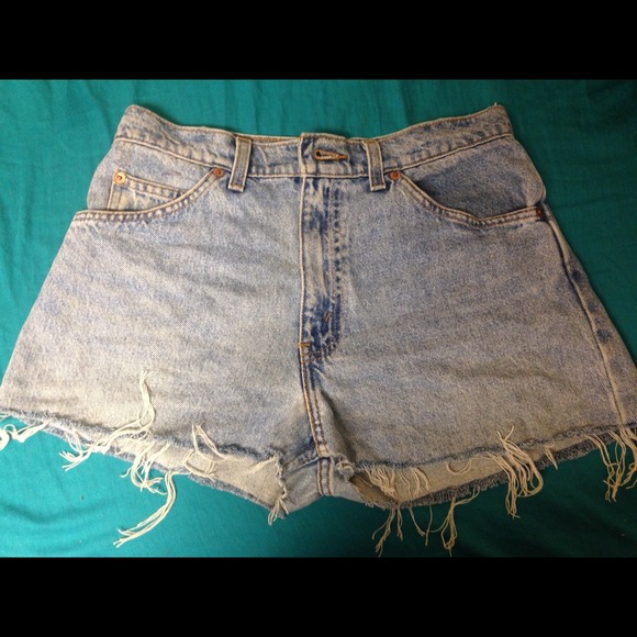 Vintage High waist cut off shorts