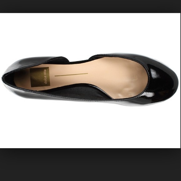 Dolce vita "laci" black patent leather flats - Picture 3 of 4