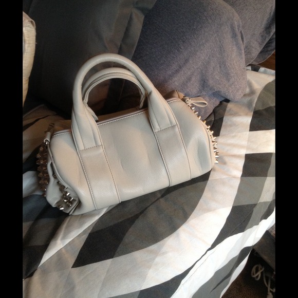 Whites handbag with studs great summer bag