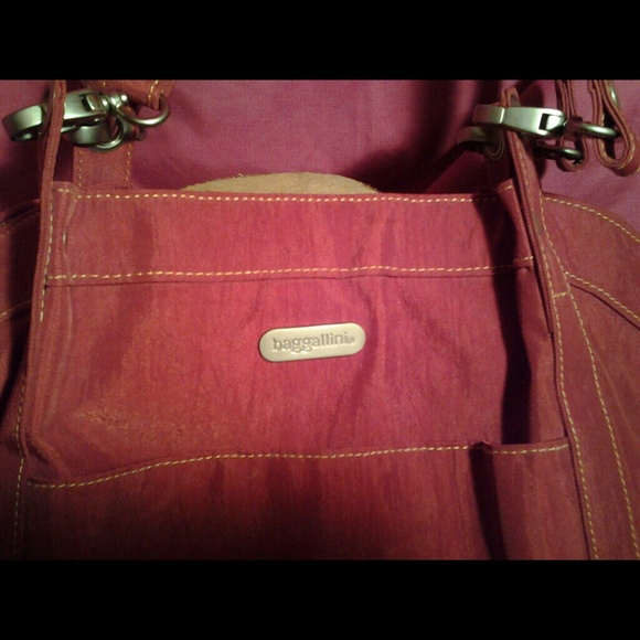 BAGGALLIN HAMPTON TOTE HANDBAG (NWOT)