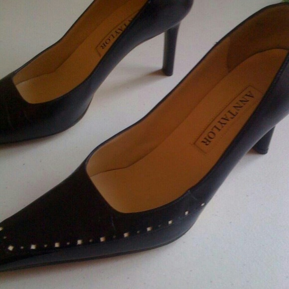 Ann Taylor Black Heels - Picture 2 of 2