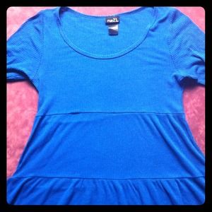 Flash sale !!! Blue tiered skater dress!