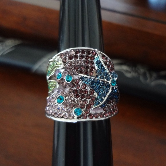 Starfish authentic Austrian crystals & rhodium - Picture 2 of 4