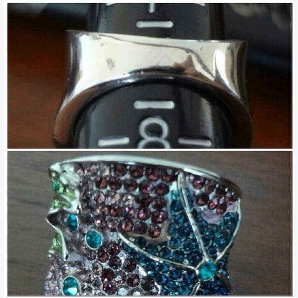 Starfish authentic Austrian crystals & rhodium - Picture 3 of 4