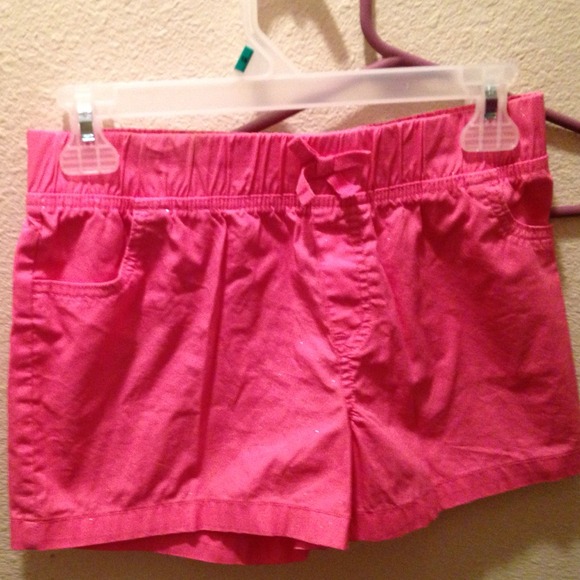 Pink shorts