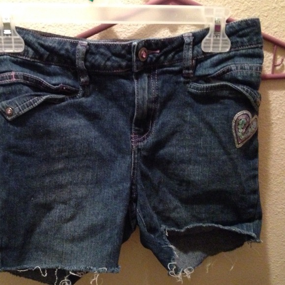 Cute jean shorts.