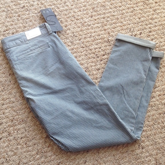 ❌Sold❌Design Lab Railroad Striped Jean - Picture 4 of 4