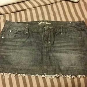Blue Jean Guess mini skirt