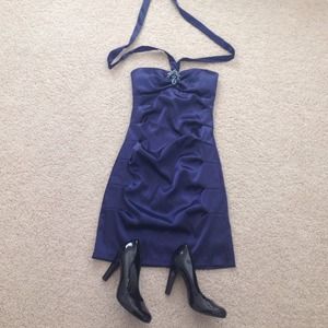 Cute Blue Formal Dress