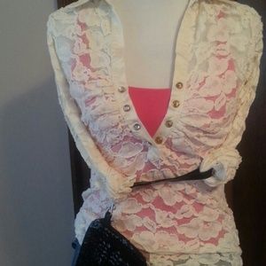 Super hott pink clingy bebe tank m/l bnwt!!!!