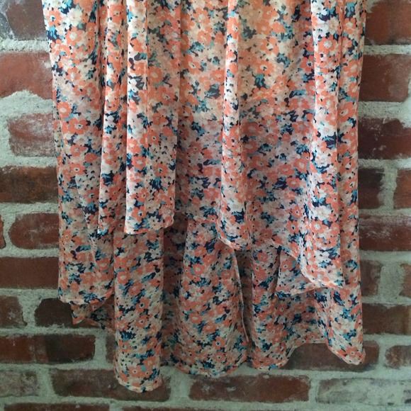 Floral high-low skirt - Picture 3 of 4