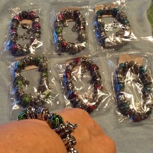 3 Fashion pandora style bracelets (all for $6.00