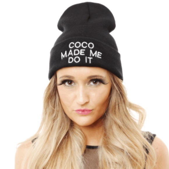 Accessories - 🔥COCO MADE ME DO IT BEANIE!!