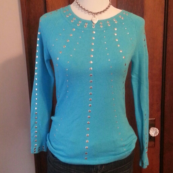 Fierce Cache sweater with bling!!!!! Sz small