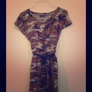 Dress with subtle pleats