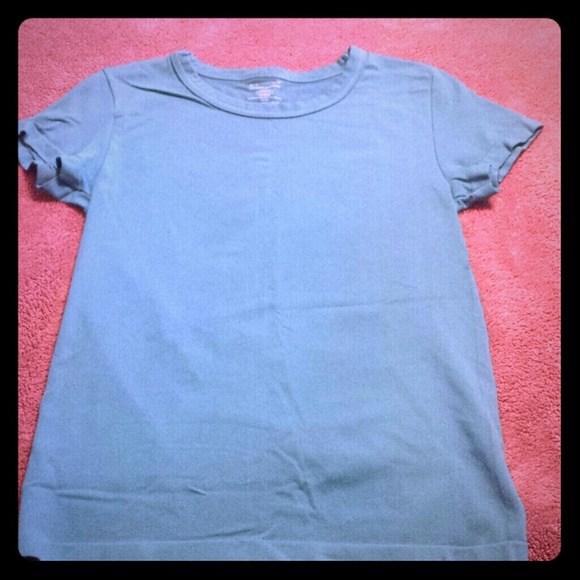Teal body shaping tshirt