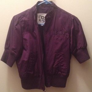 Purple  jacket