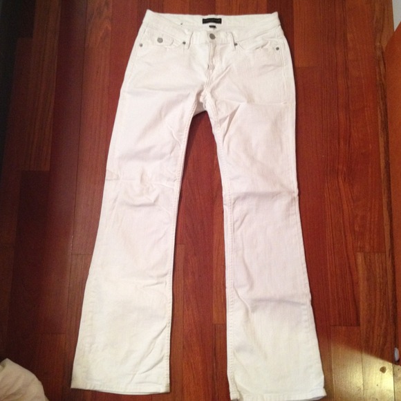 Banana Republic white jeans
