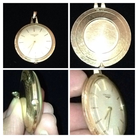 14k solid gold antique longines watch - Picture 2 of 4