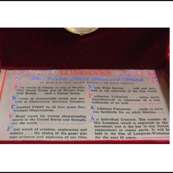 14k solid gold antique longines watch - Picture 4 of 4