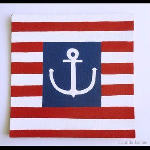 Nautical pin board
