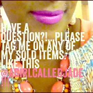 Have a question??!! Tag me.....like this ------>