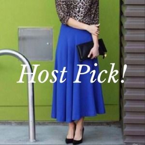 vintage Skirts - Cobalt blue midi skirt vintage Skirts - Cobalt blue midi skirt