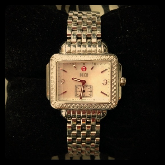 💕Authentic Michele Deco Diamond watch💕