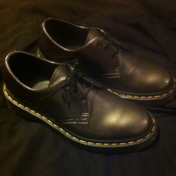 ❌SOLD❌ Pewter Doc Martens