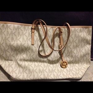 MICHAEL Michael Kors Jet Set Logo Travel Tote