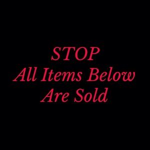 All items below are already sold