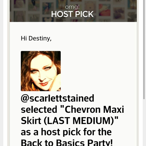 *HOST PICK* 6/8 Maxi Skirt - Picture 3 of 3