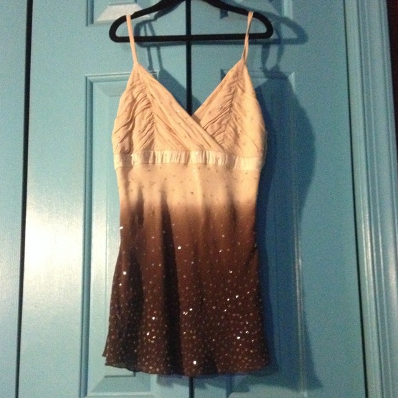 bebe gradient top