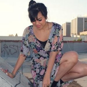 Vintage high low dress