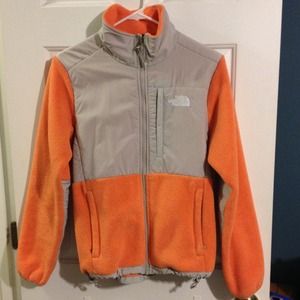 Orange Northface Jacket