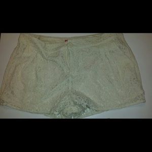 Body Central Lace Shorts