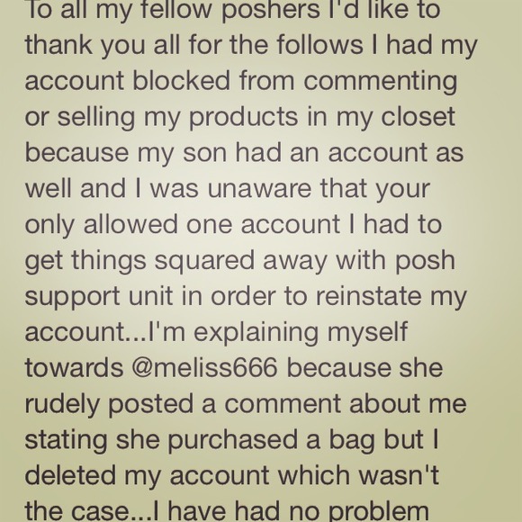 To inform fellow Poshers