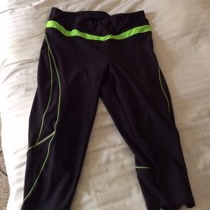 Neón workout capris