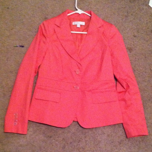 Coral blazer