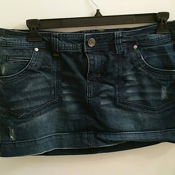 jean skirt