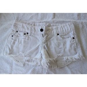 CARMAR LF white cutoffs