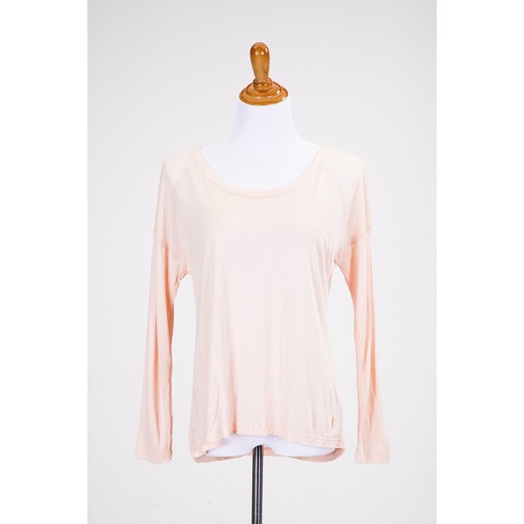 NWT Juicy Couture peach slub top size S