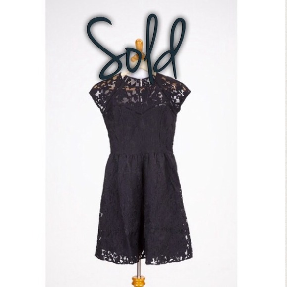 🚫Sold🚫NWOT Anthropologie little black dress