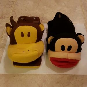 Paul frank and friends mitten / hand puppets