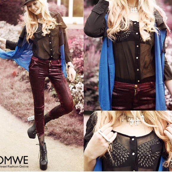 Romwe studded bra - Picture 3 of 4