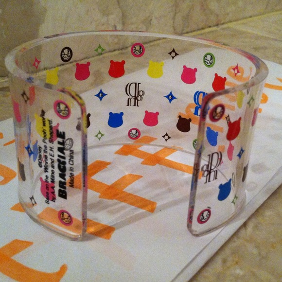 Disney Winnie the Pooh colorful monogram bangle - Picture 2 of 4
