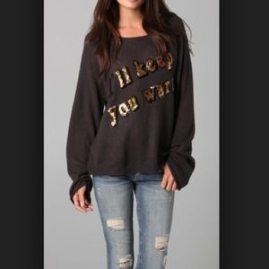 Wildfox I'll keep you warm sweater
